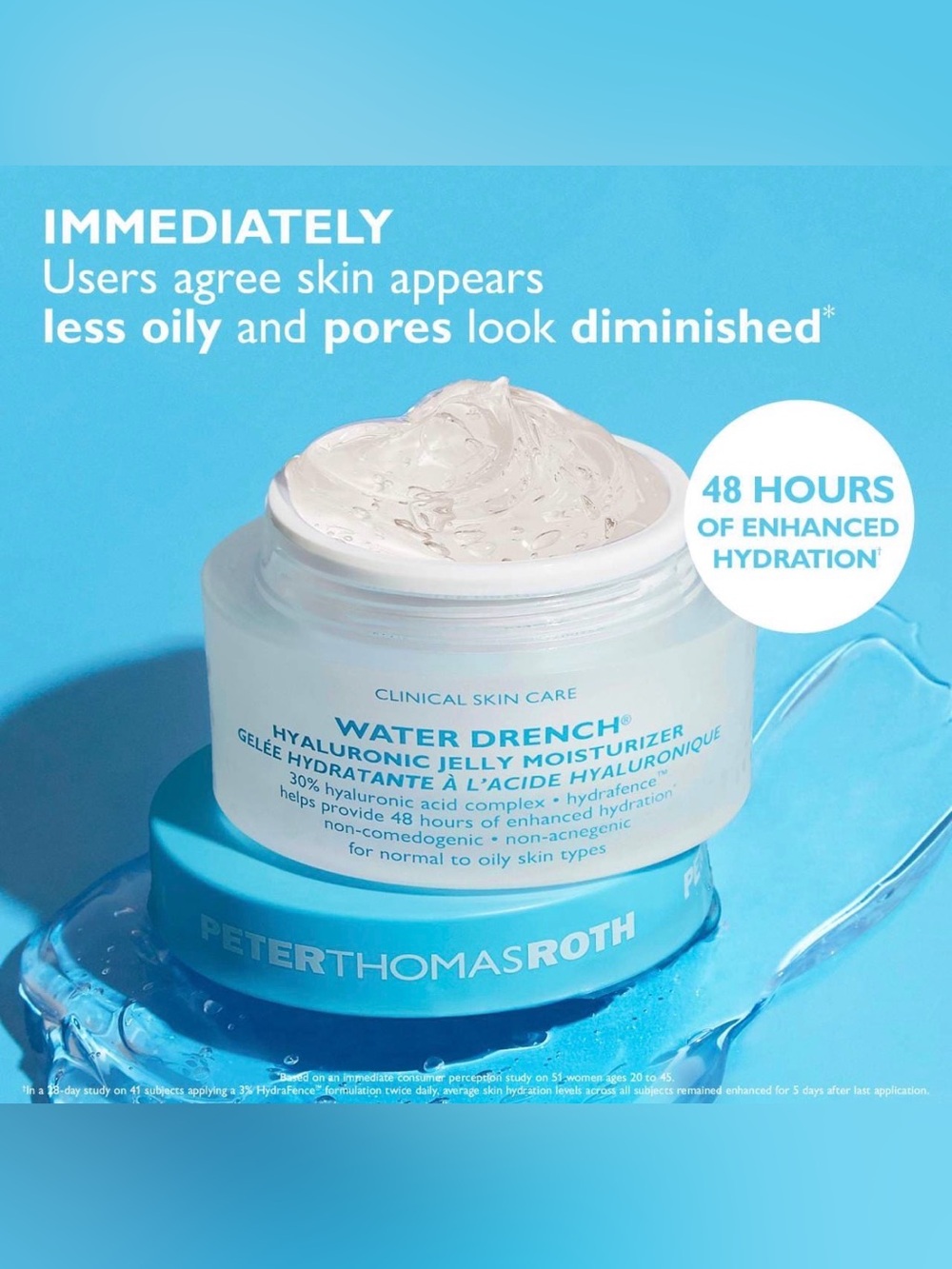 Peter Thomas Roth Water Drench Hyaluronic Jelly Moisturizer 1.7fl oz
